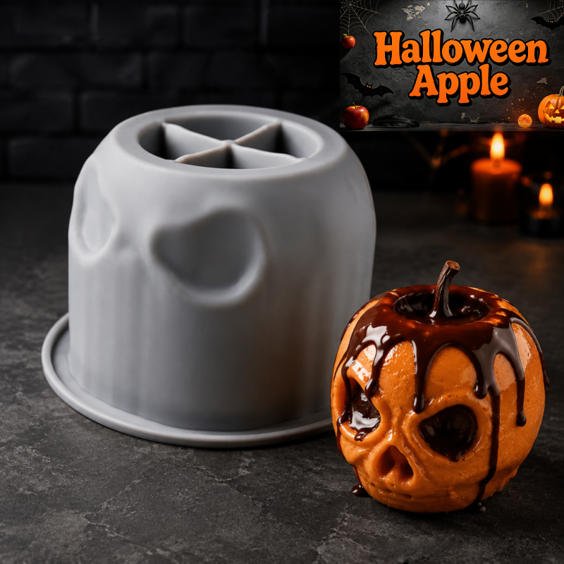 Halloween skull apple silicone - đánh giá và giá Soap Making Instructions