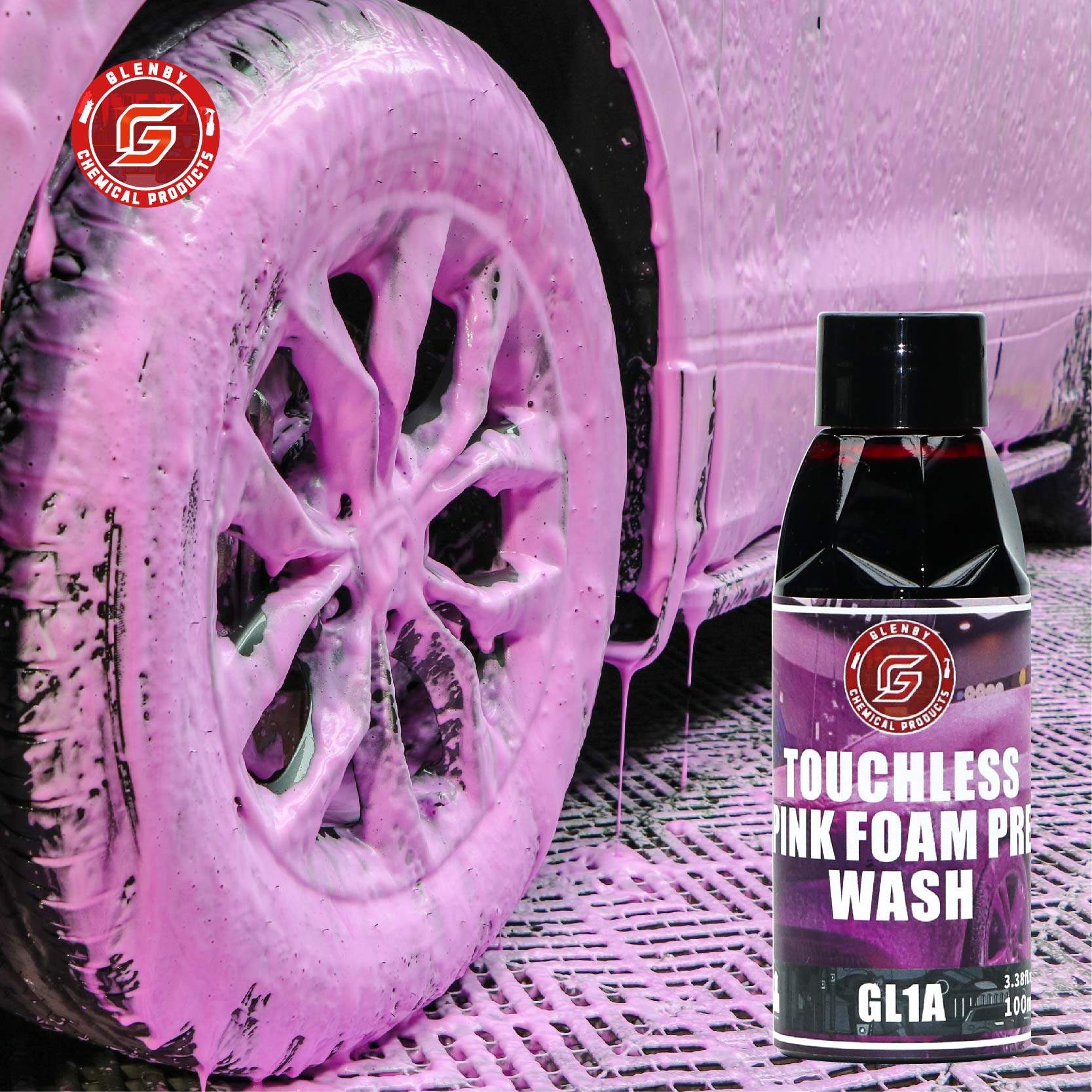 Pink Foam Car Paint Wash Soap  - đánh giá và giá Soap Making Ins