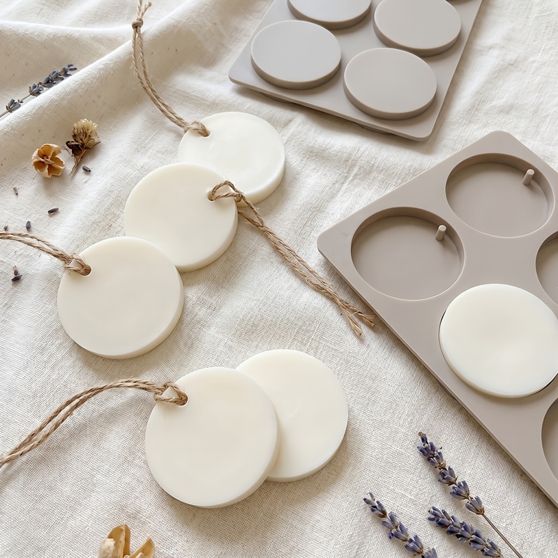6-Cavity Round Tag Silicone Mo - đánh giá và giá Soap Making Instructions
