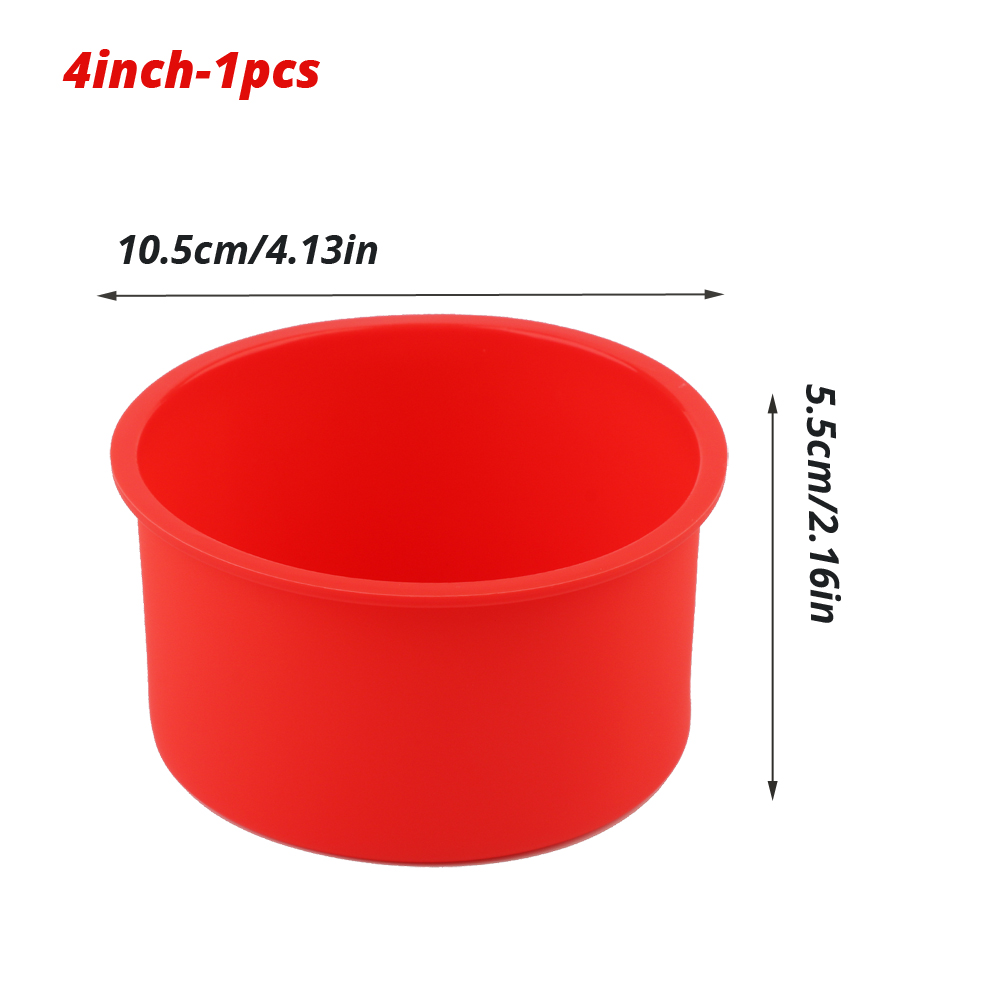 1 Piece of 4inch Round Silicon - đánh giá và giá Soap Making Ins