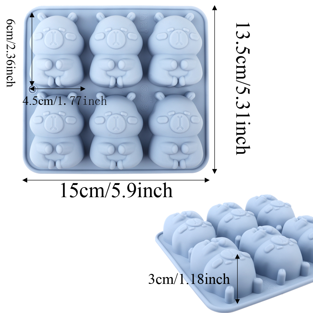 1 Silicone Cake Mold in the Sh - đánh giá và giá Soap Making Ins