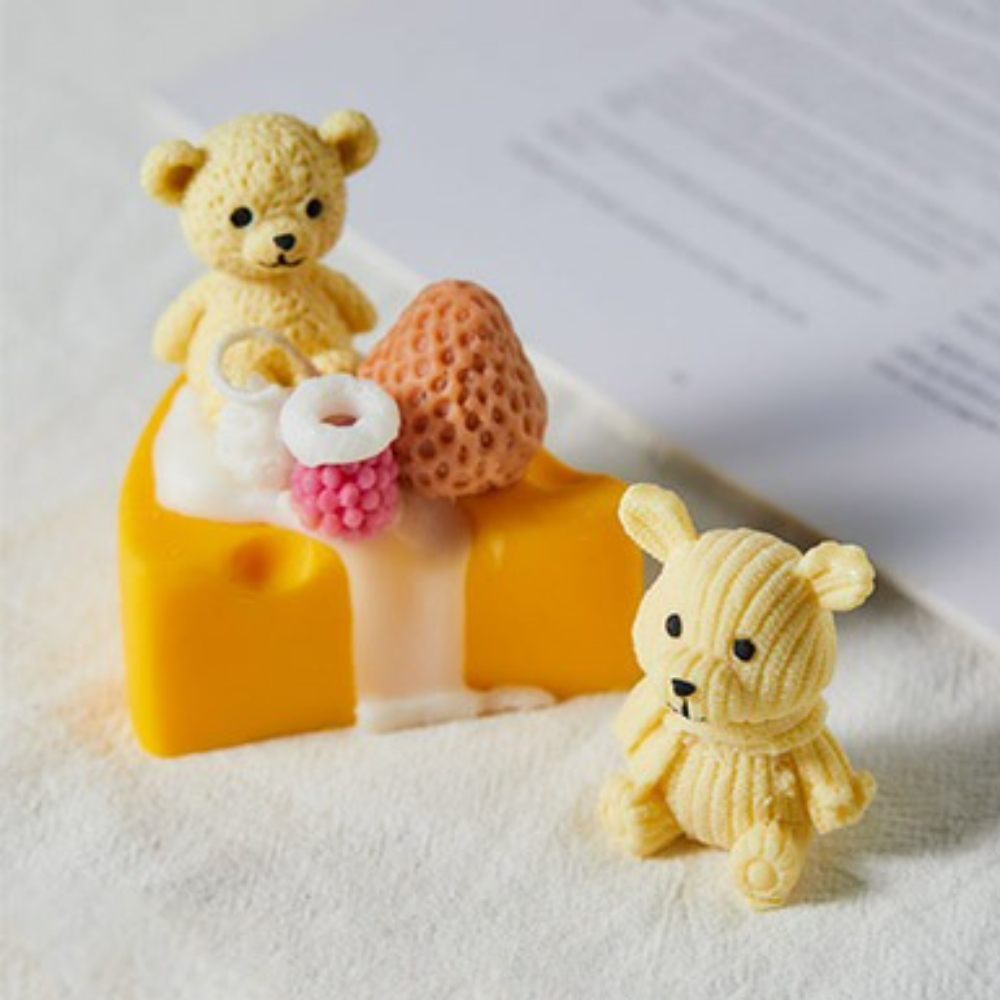 Easy Demold Teddy Bear Silicon - đánh giá và giá Soap Making Gifts