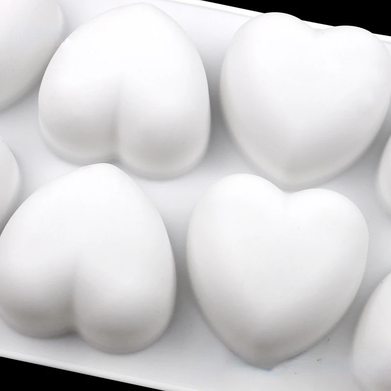 Love Heart Silicone Soap Mold  - đánh giá và giá Soap Making Diy Kit