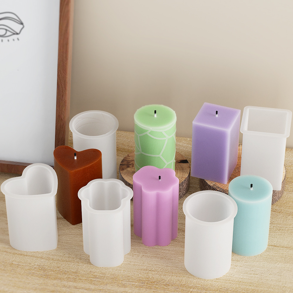 Geometry Column Silicone Mold  - đánh giá và giá Soap Making Gifts