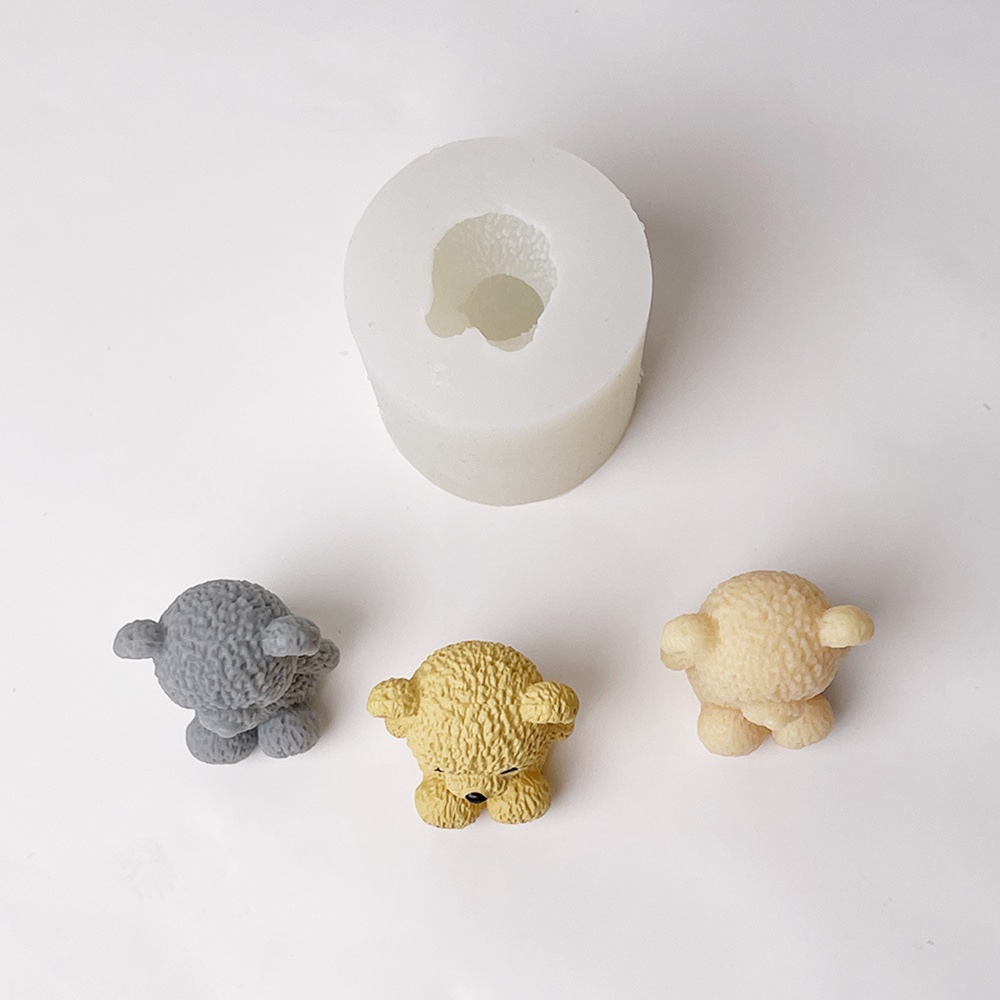 3D Cute Bear Candle Making Mou - đánh giá và giá Soap Making Gifts