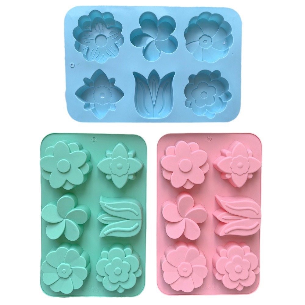 kinds Flower Silicone Molds Di - đánh giá và giá Soap Making Instructions