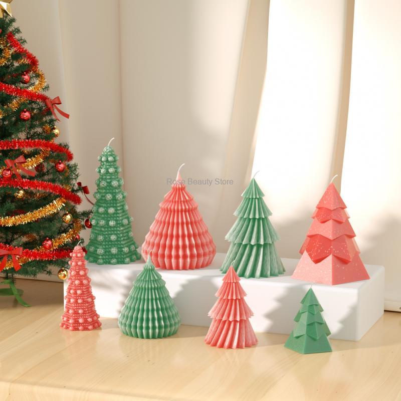 Christmas Tree Silicone Candle - đánh giá và giá Soap Making Gifts