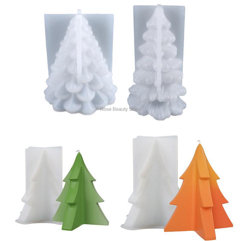Christmas Tree Silicone Candle - đánh giá và giá Soap Making Gifts