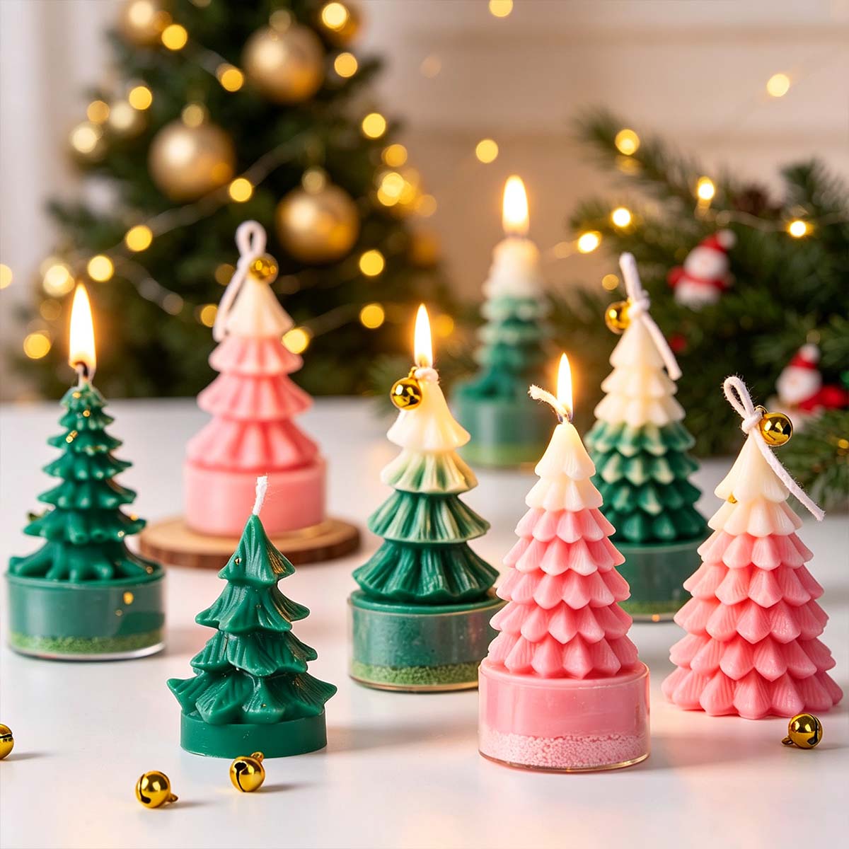 3D Christmas Tree Silicone Can - đánh giá và giá Soap Making Gifts
